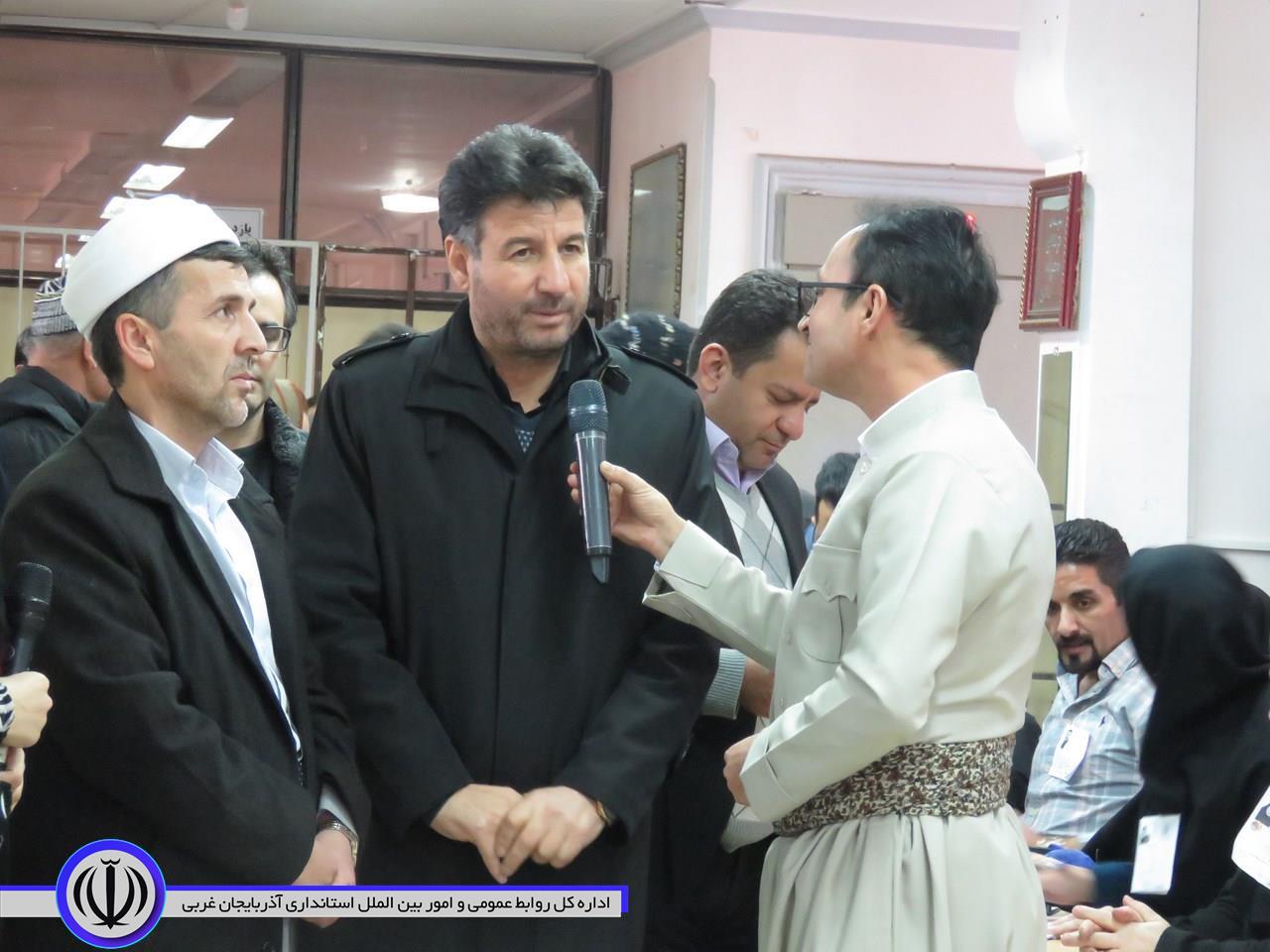 امام جمعه و فرماندار شهرستان  مهاباد از حضور حماسی و پر شور مردم آگاه شهرستان در انتخابات  یازدهمین دوره  مجلس شورای اسلامی ،  تقدیر و تشکر کرد .