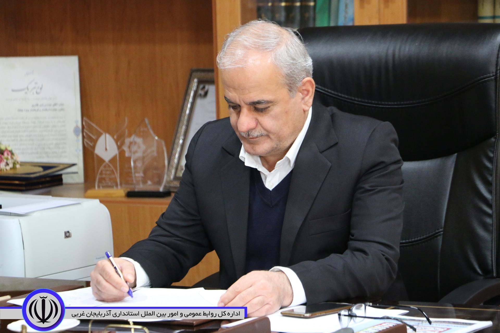 پیام تبریک سرپرست فرمانداری ویژه شهرستان مهاباد به مناسبت روز شهردار