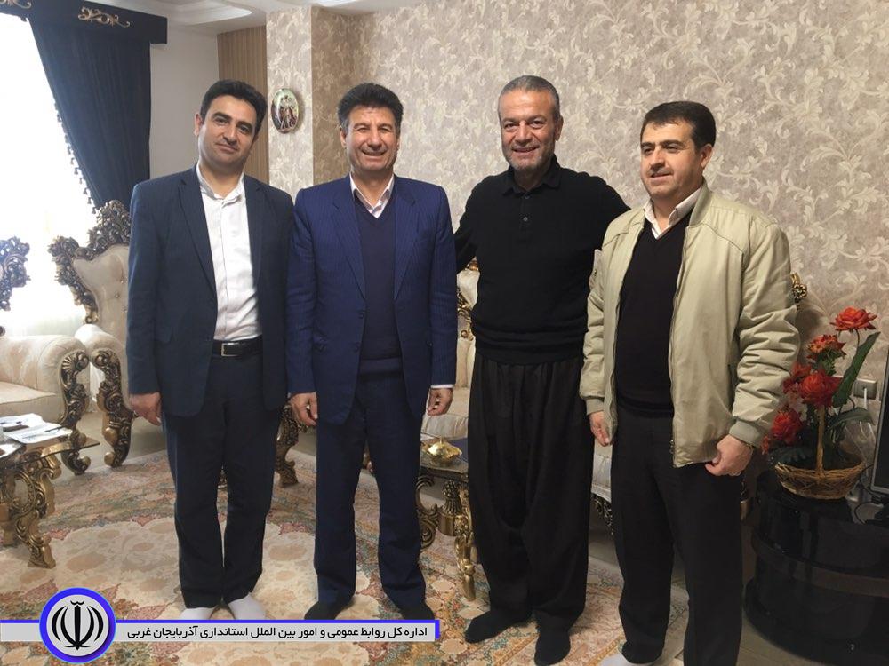 دیدار نوروزی فرماندار ویژه مهاباد با خانواده شهدای شاخص شهرستان