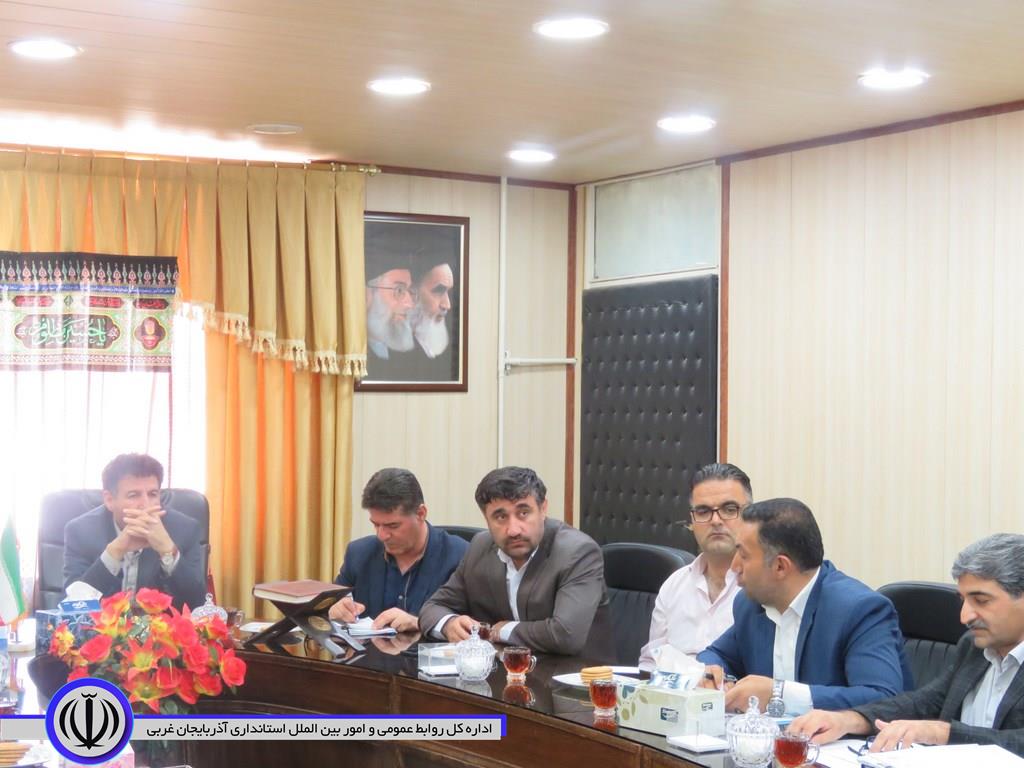 مکان یابی سایت موقت پسماند مهاباد
