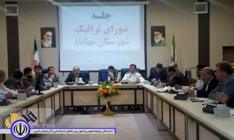 مهمترین علل تصادفات درون شهری مهاباد تشریح شد