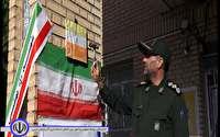 نواخته شدن زنگ ایثار به مناسبت هفته بسیج دانش آموزی در مهاباد