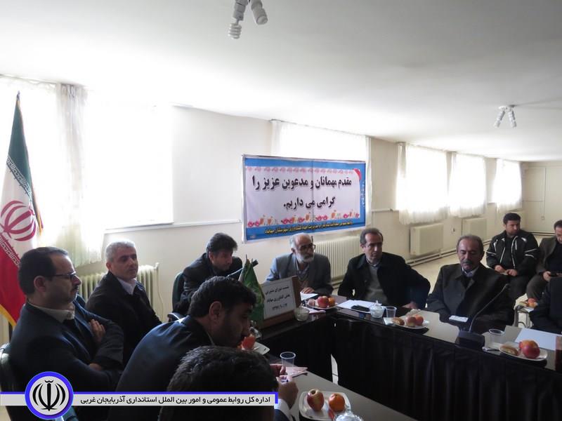 نشست مشورتی شورای بخش کشاورزی شهرستان مهاباد در سالن جلسات جهاد کشاورزی برگزار شد.