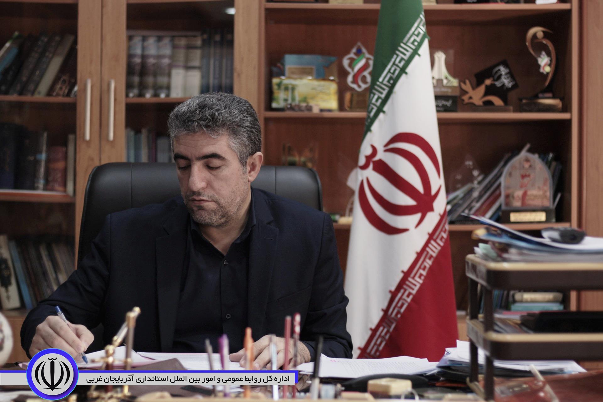 پیام تبریک فرماندار مهاباد به مناسبت 14 تیر روز شهرداری ها و دهیاریها