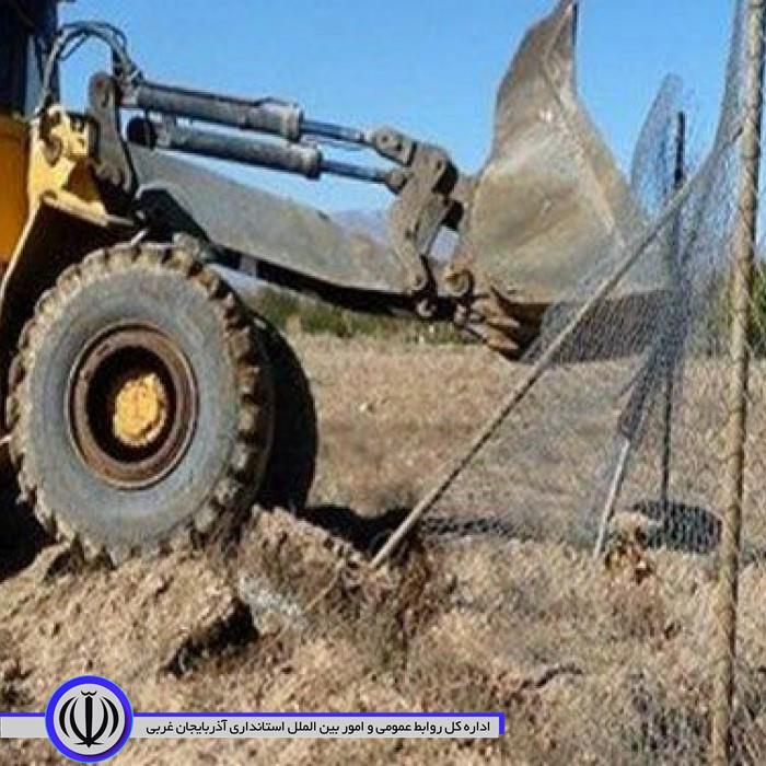 تشکیل پرونده تصرف ۲۲ هکتاری اراضی ملی در مهاباد