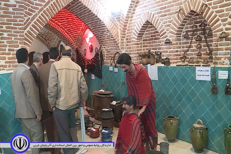 بازدید 1077 گردشگر نوروزی از موزه حمام میرزا رسول در مهاباد