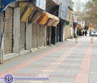 تمدید تعطیلی بازار مهاباد تا پایان فروردین