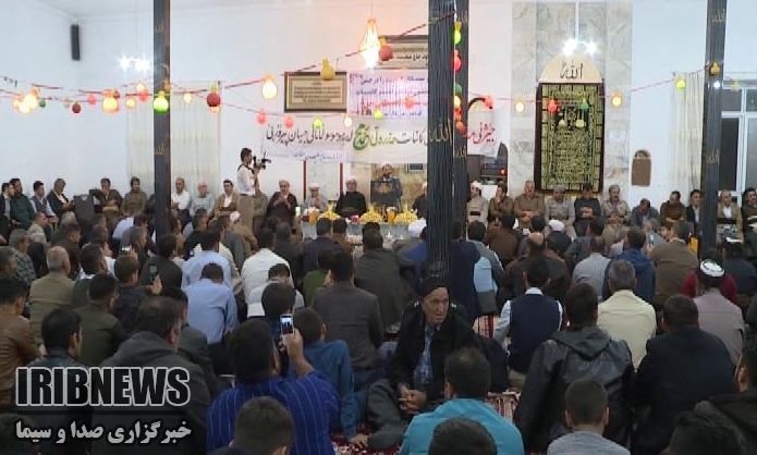 مراسم مولودی خوانی درمهاباد