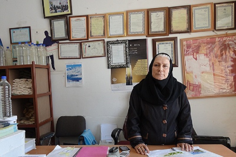 بانوی کارآفرین مهابادی دار فانی را وداع گفت