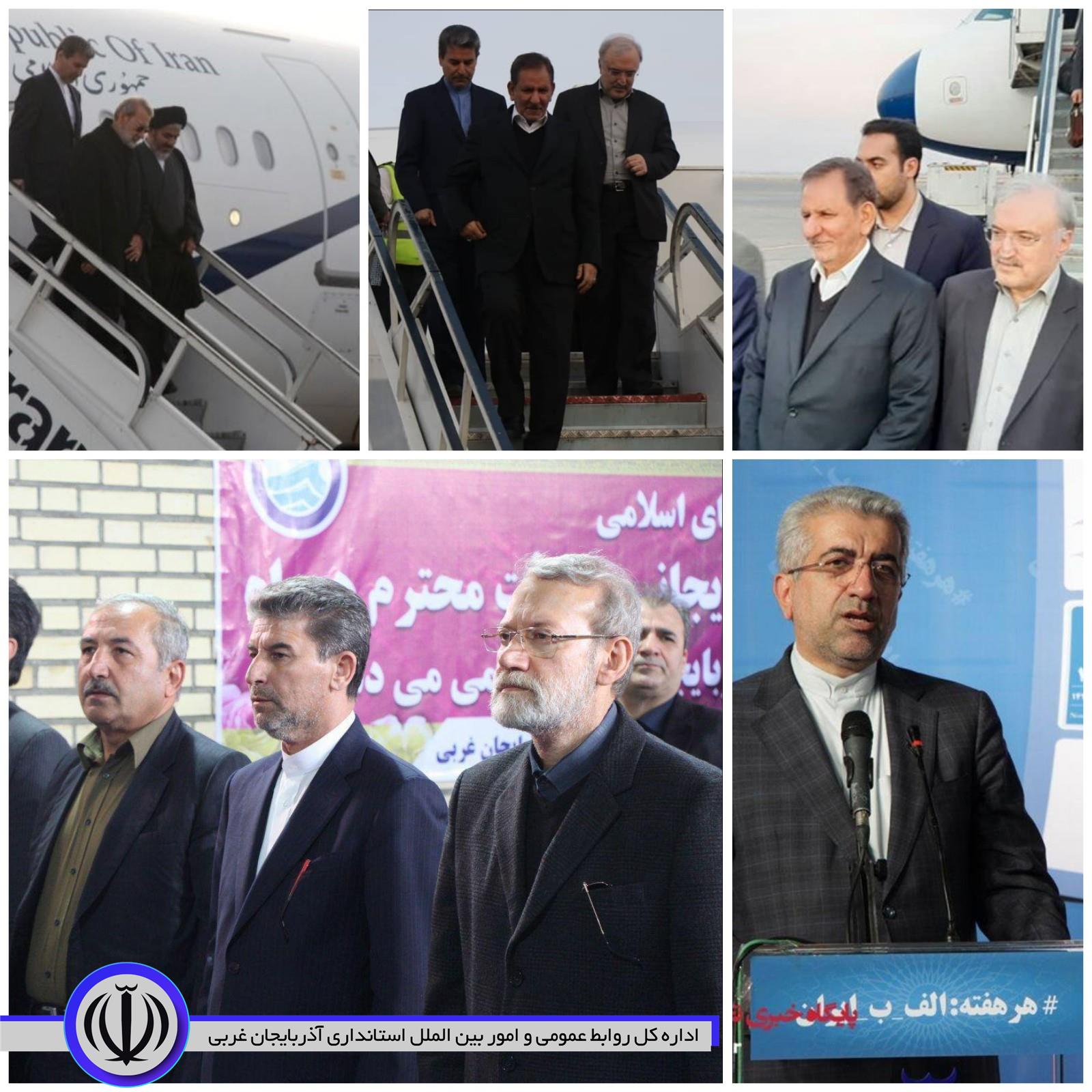 میزبانی آذربایجان غربی از 2 سفر افتتاح چندین طرح کلان بهداشتی، ورزشی و عمرانی با اعتبار 800 میلیارد تومان