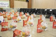خانواده 55 دانشآموز نیازمند در مهاباد بسته معیشتی دریافتکردند