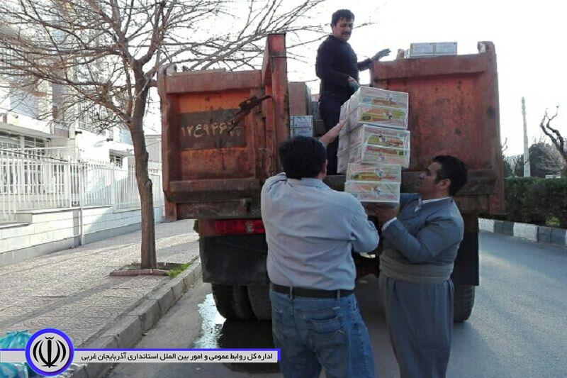 مهابادیها 110 میلیون تومان به زلزلهزدگان «قطور» کمک کردند