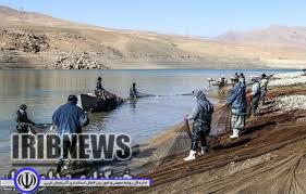 آغاز فصل صید ماهی از منابع آبی شهرستان مهاباد
