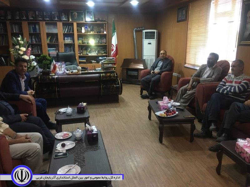 دیدار نائب رییس مجلس شورای اسلامی با معاون استاندار و فرماندار ویژه شهرستان مهاباد
