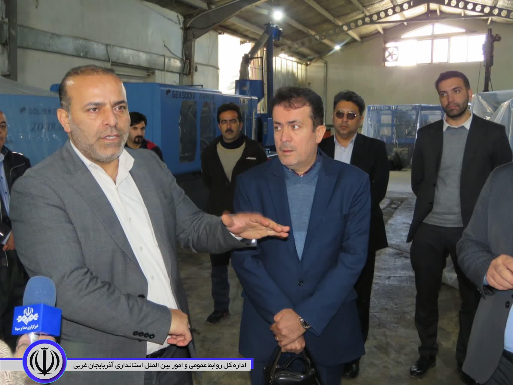 فرماندار ویژه مهاباد از واحدهای تولیدی شهرستان بازدید کرد