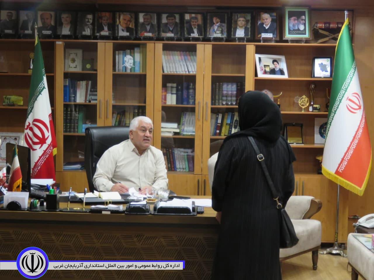 شهروندان مهابادی مشکلات خود را با فرماندار در میان گذاشتند