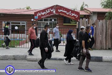 دوستداران محیط زیست به یاری پاکبانان مهابادی شتافتند