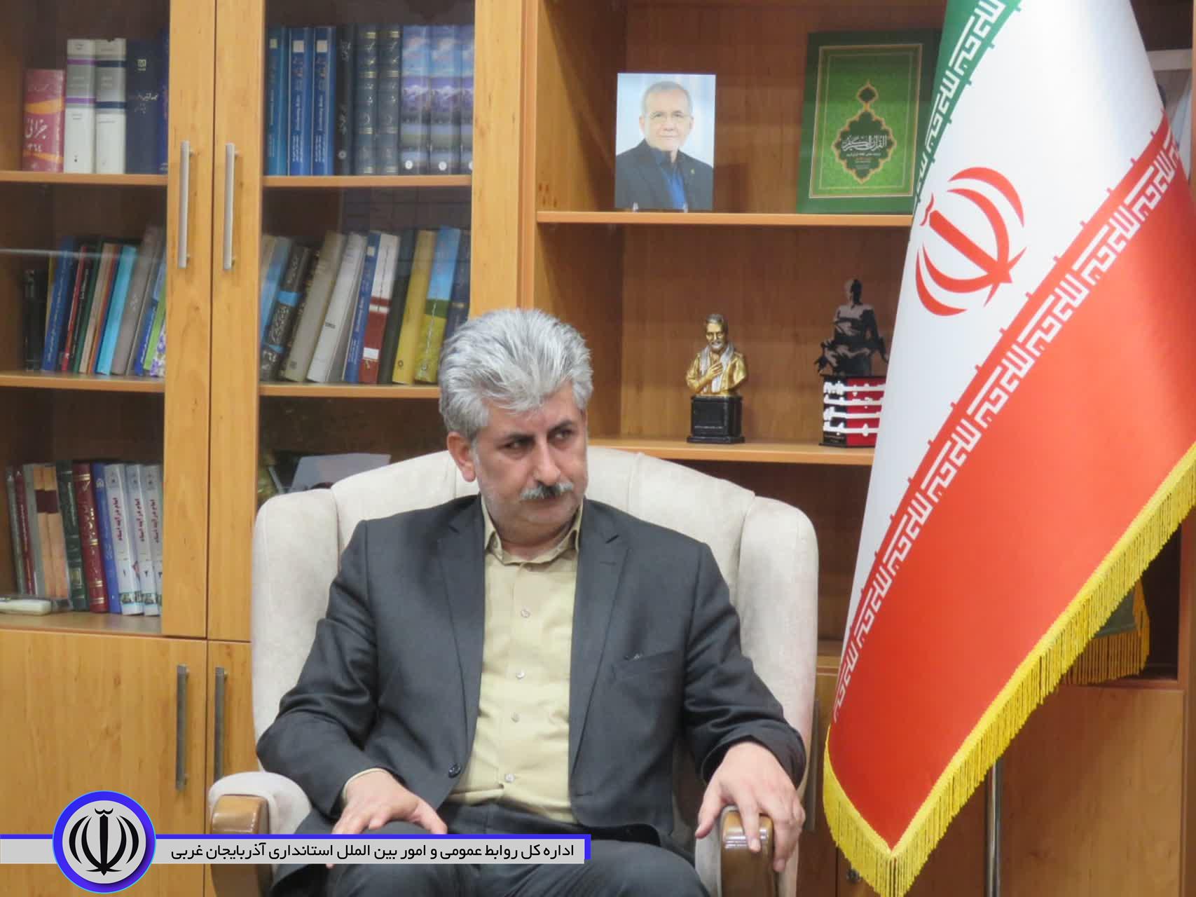 دیدار مدیرکل راهداری و حمل و نقل جاده ای استان آذربایجان غربی با فرماندار ویژه مهاباد