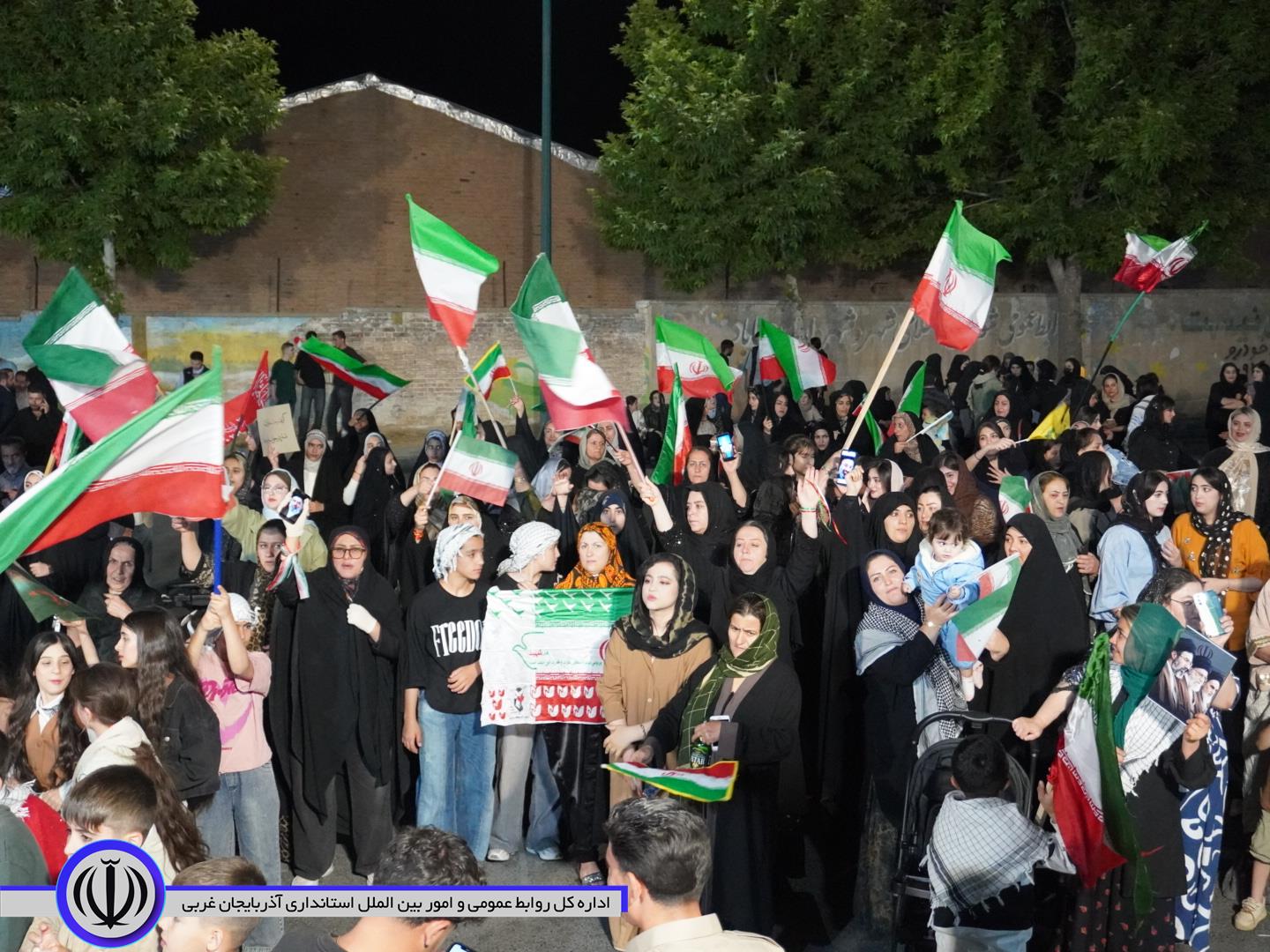 تجمع جان‌فدایان انقلاب اسلامی در مهاباد
