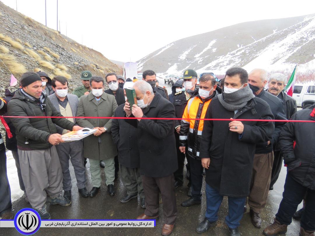 افتتاح پروژه راه روستایی در خلیفان