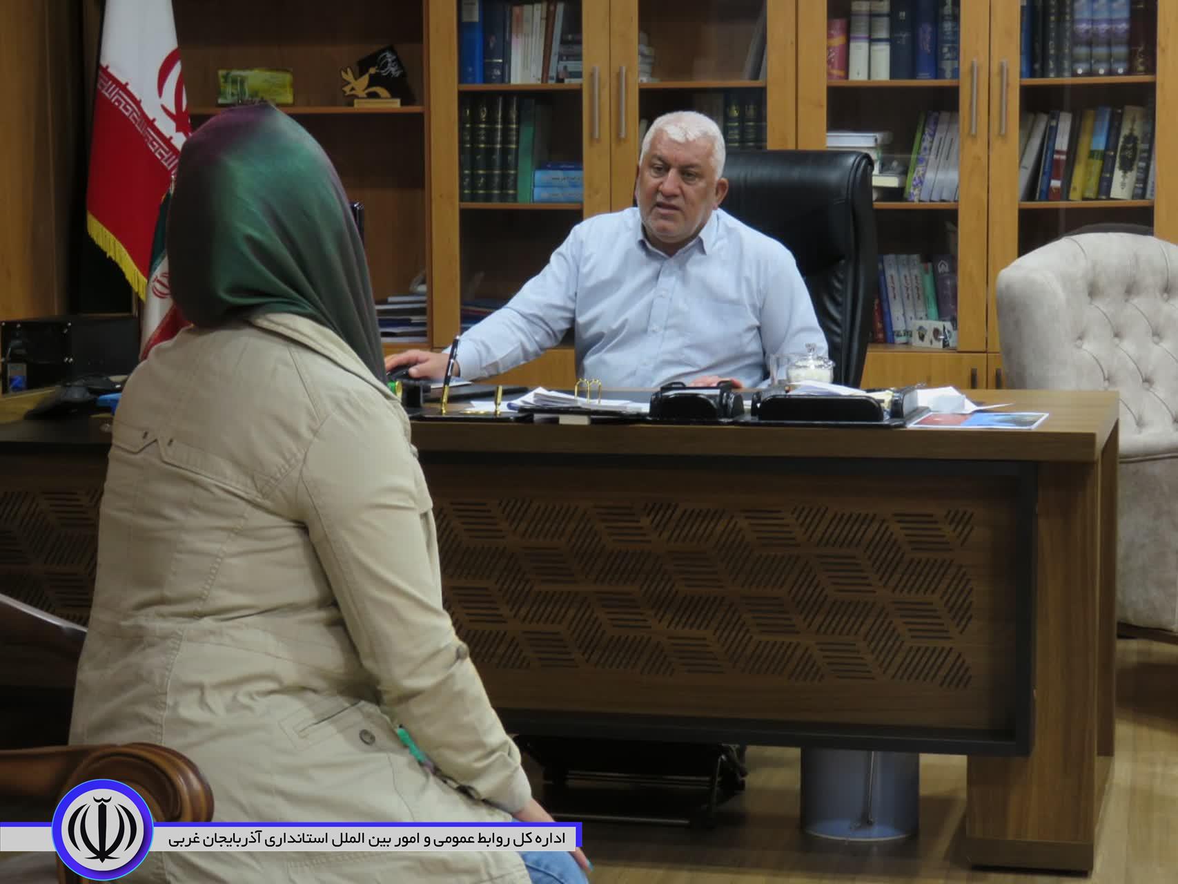 ملاقات عمومی فرماندار مهاباد با شهروندان برگزار شد