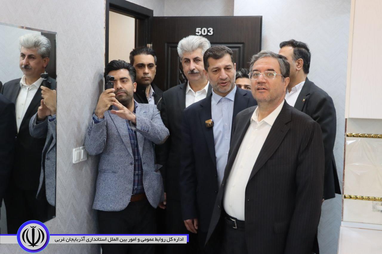 2 طرح عمرانی و گردشگری در مهاباد به بهره برداری رسید