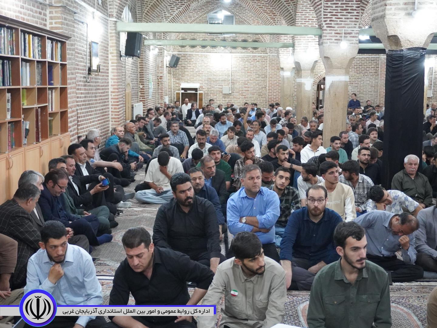 آیین سالگرد ارتحال ملکوتی حضرت امام خمینی (ره) در مهاباد برگزار شد
