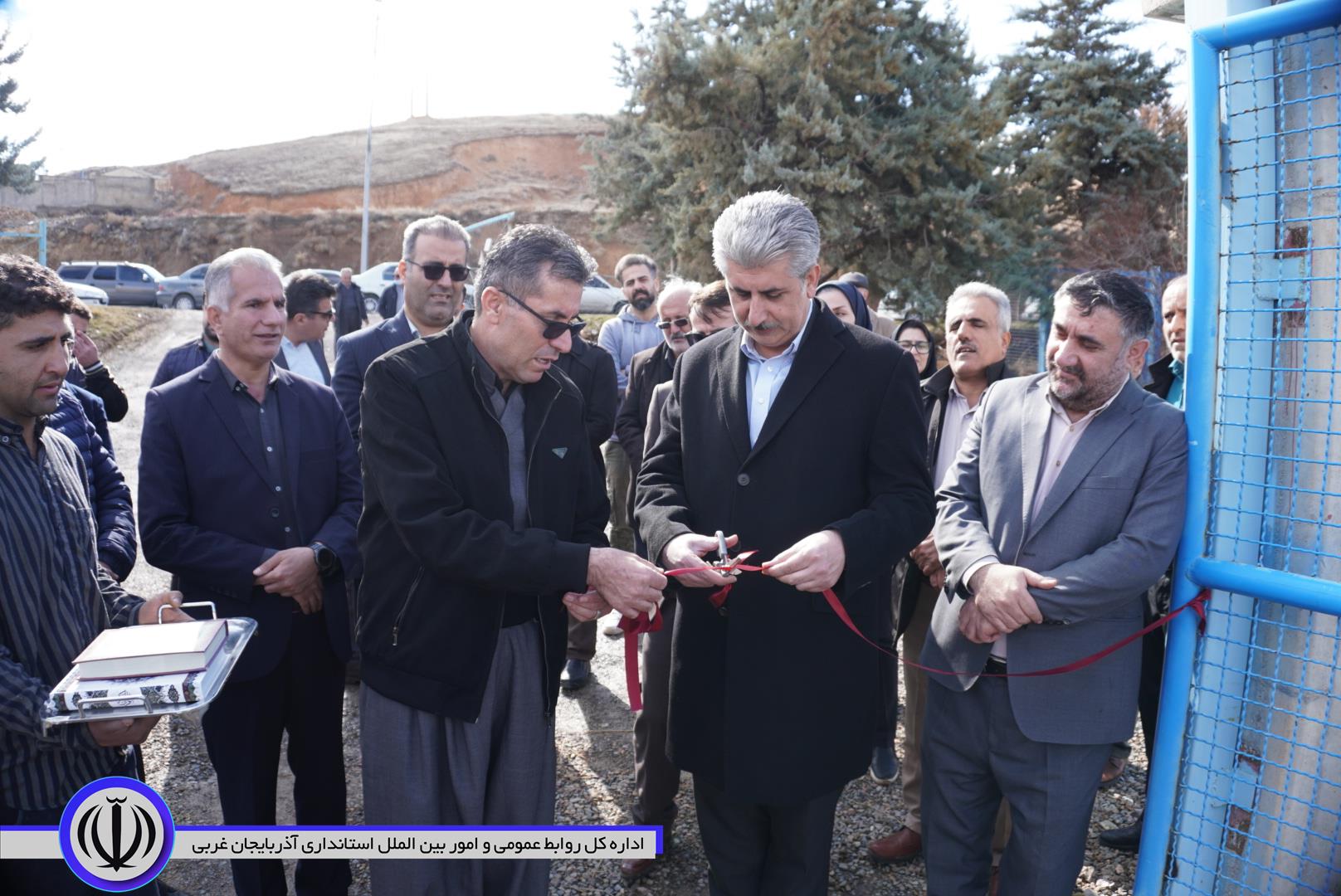 پنج طرح عمرانی و بهداشتی در مهاباد با اعتبار 115 میلیارد ریال به بهره‌برداری رسید