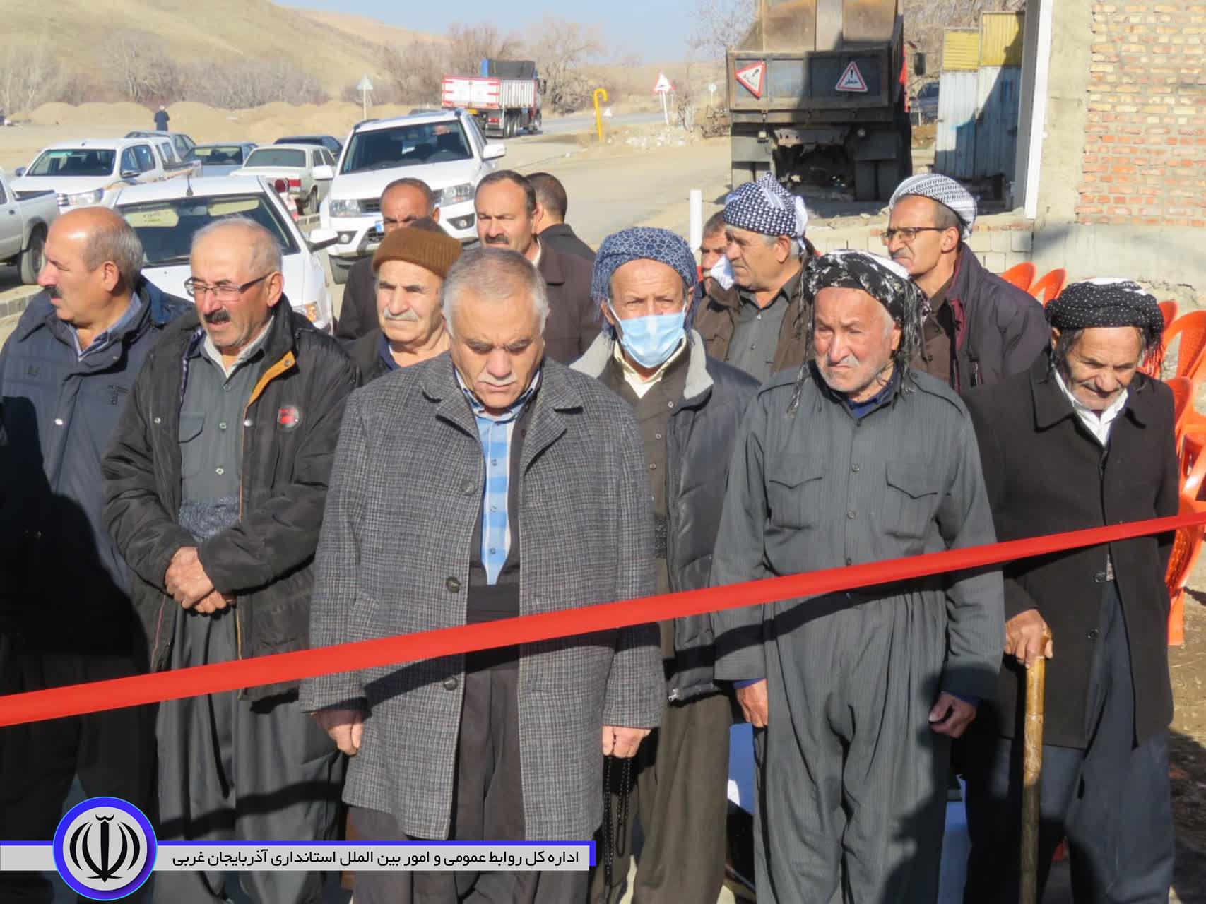 بهسازی و آسفالت معابر روستای برهان افتتاح شد