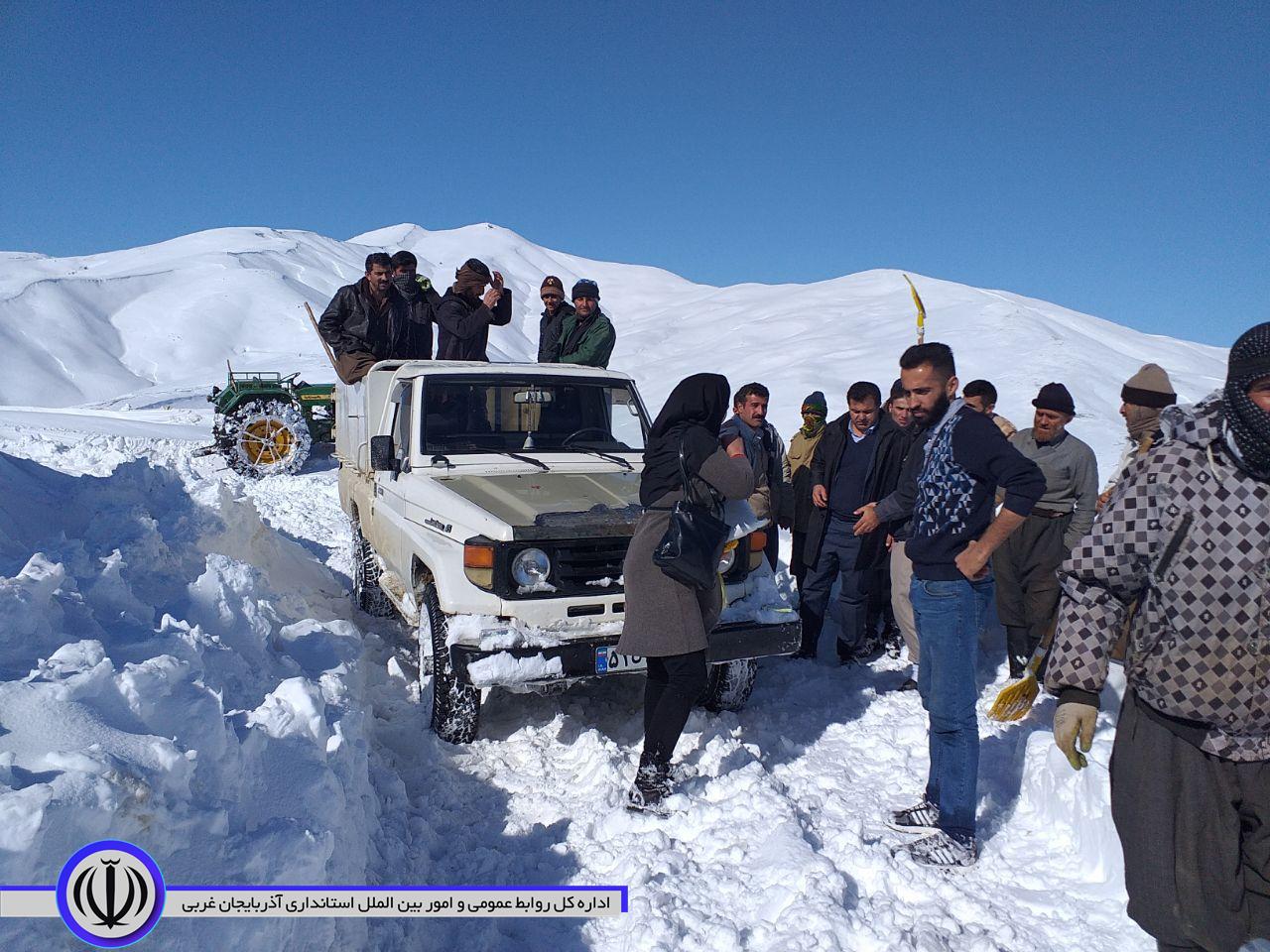 عملیات نجات و امداد مادر باردار در روستای چومل