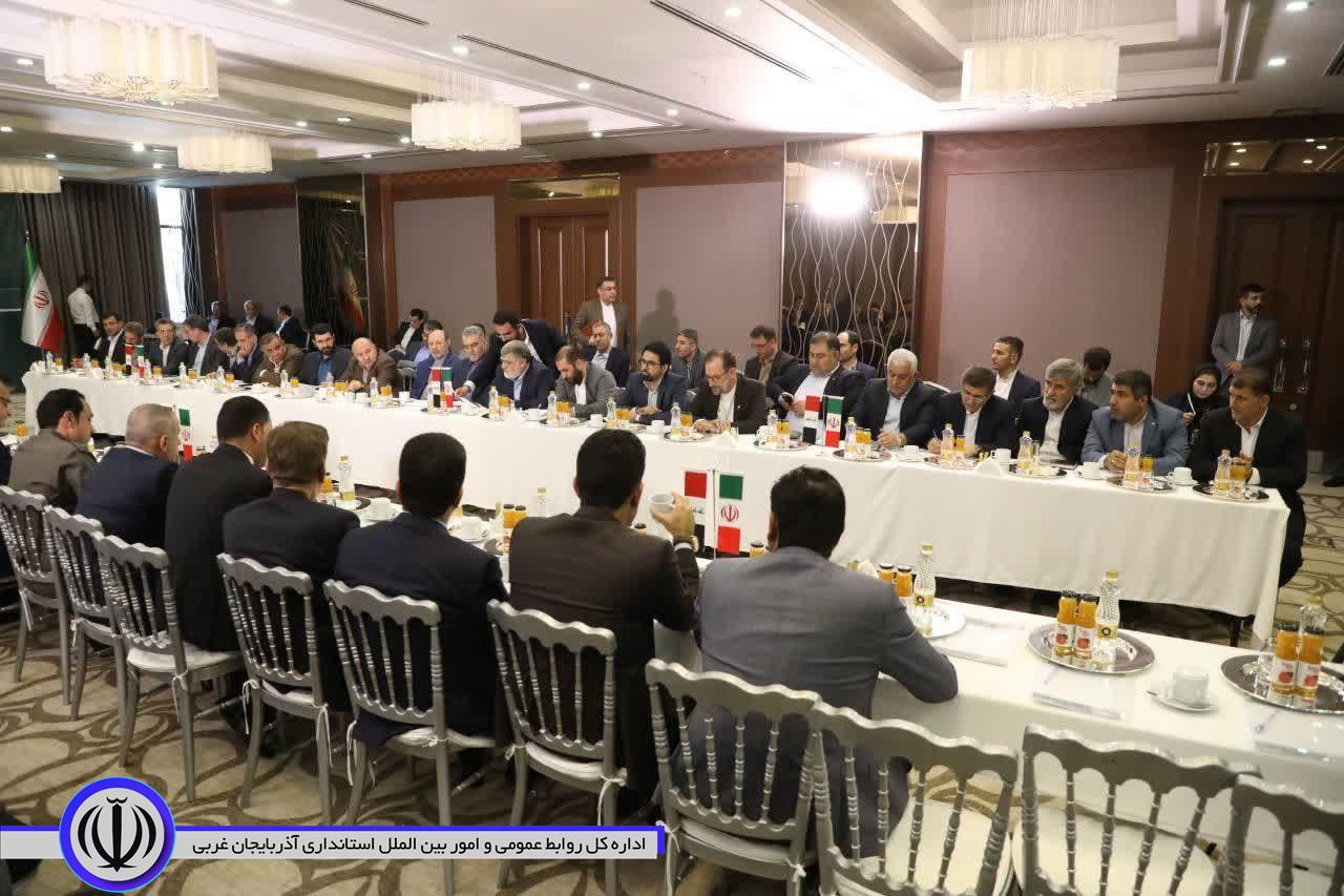 گفتگوی استاندار آذربایجانغربی با استاندار اربیل و هیات اقلیم کردستان عراق