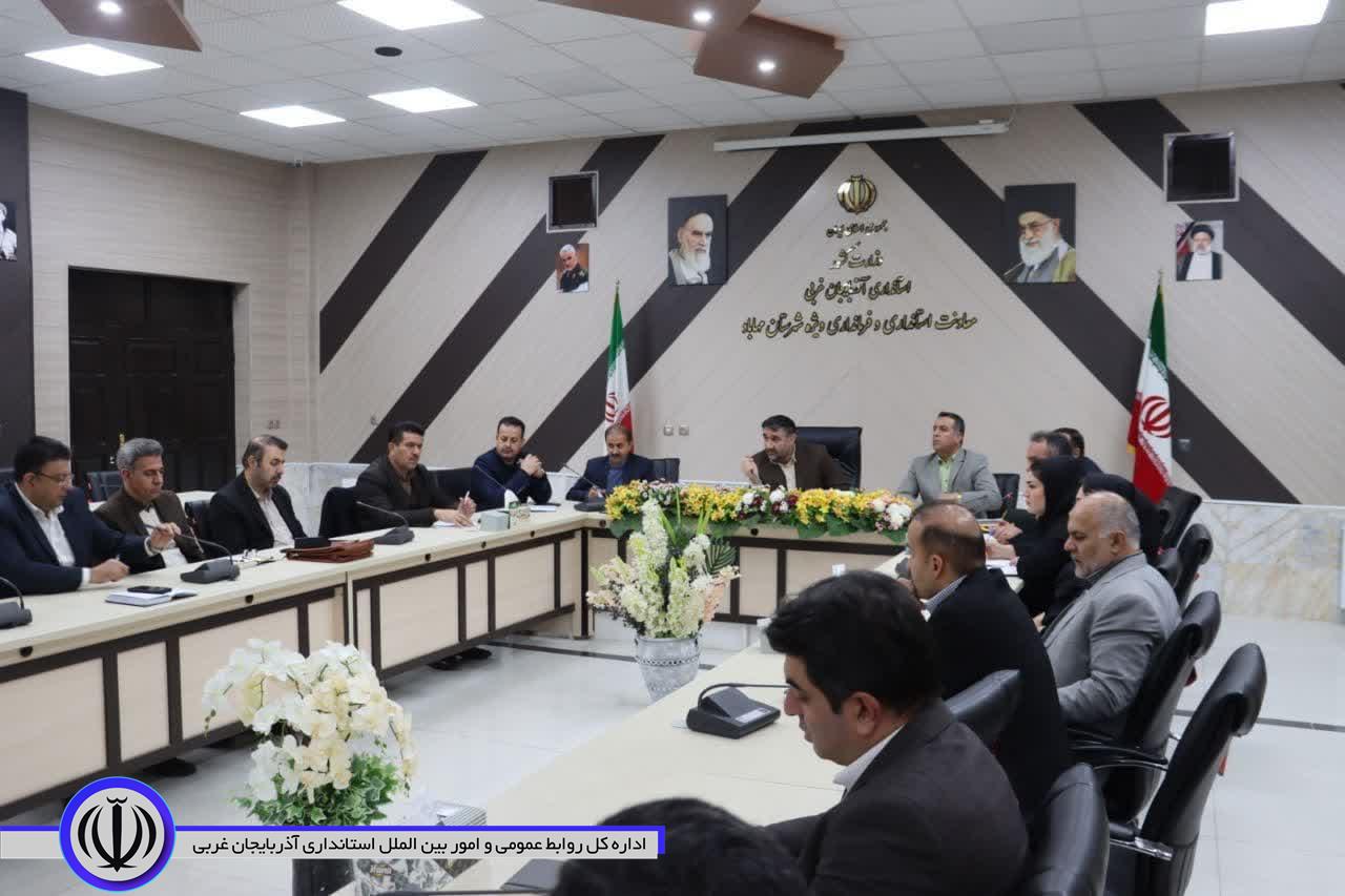 جلسه کارگروه مدیریت پسماند شهرستان مهاباد، تشکیل جلسه داد