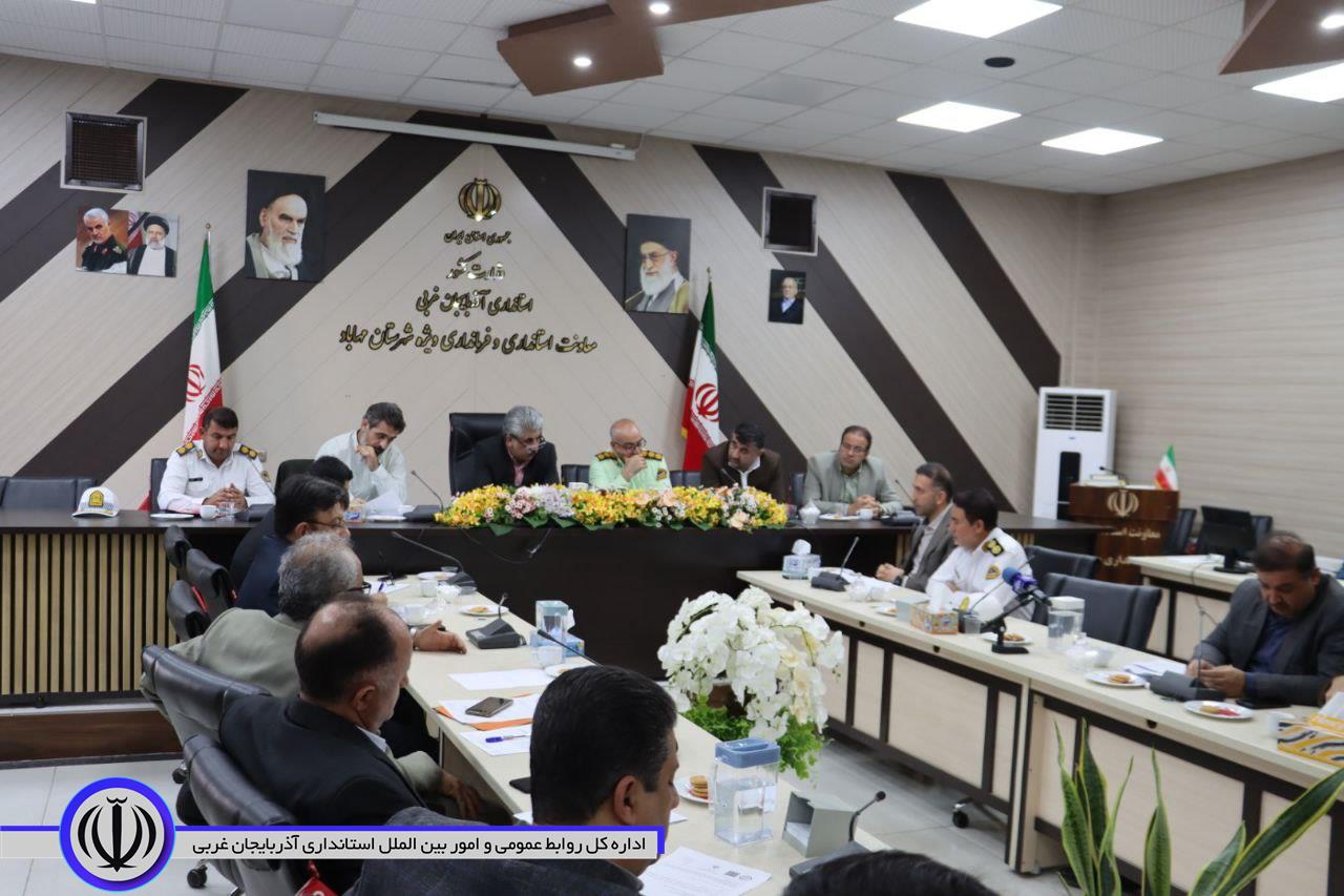 چهارمین جلسه شورای ترافیک شهرستان مهاباد تشکیل شد