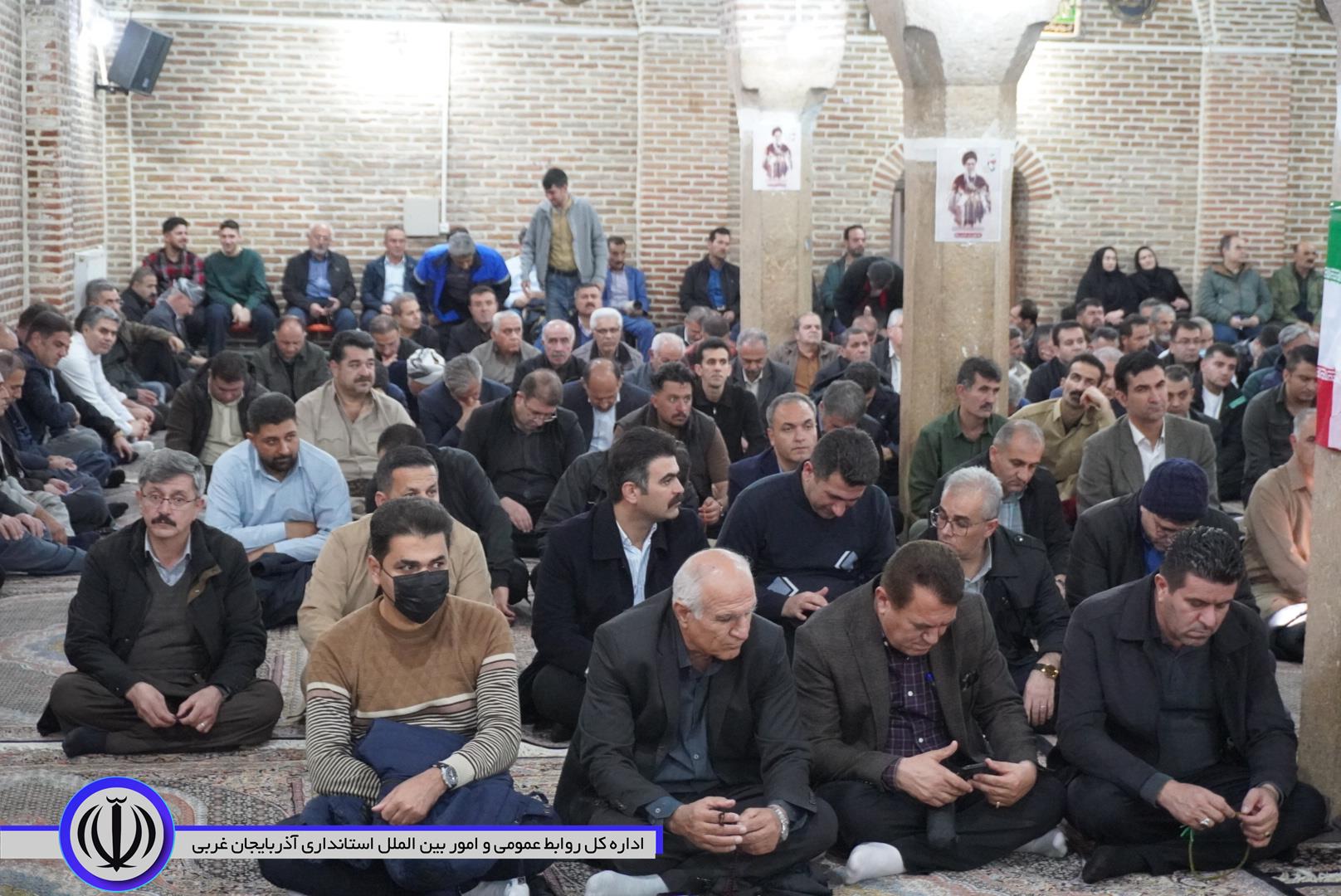 برگزاری آیین بزرگداشت امام شهید امت اسلامی و شهدای جنگ رمضان در مهاباد