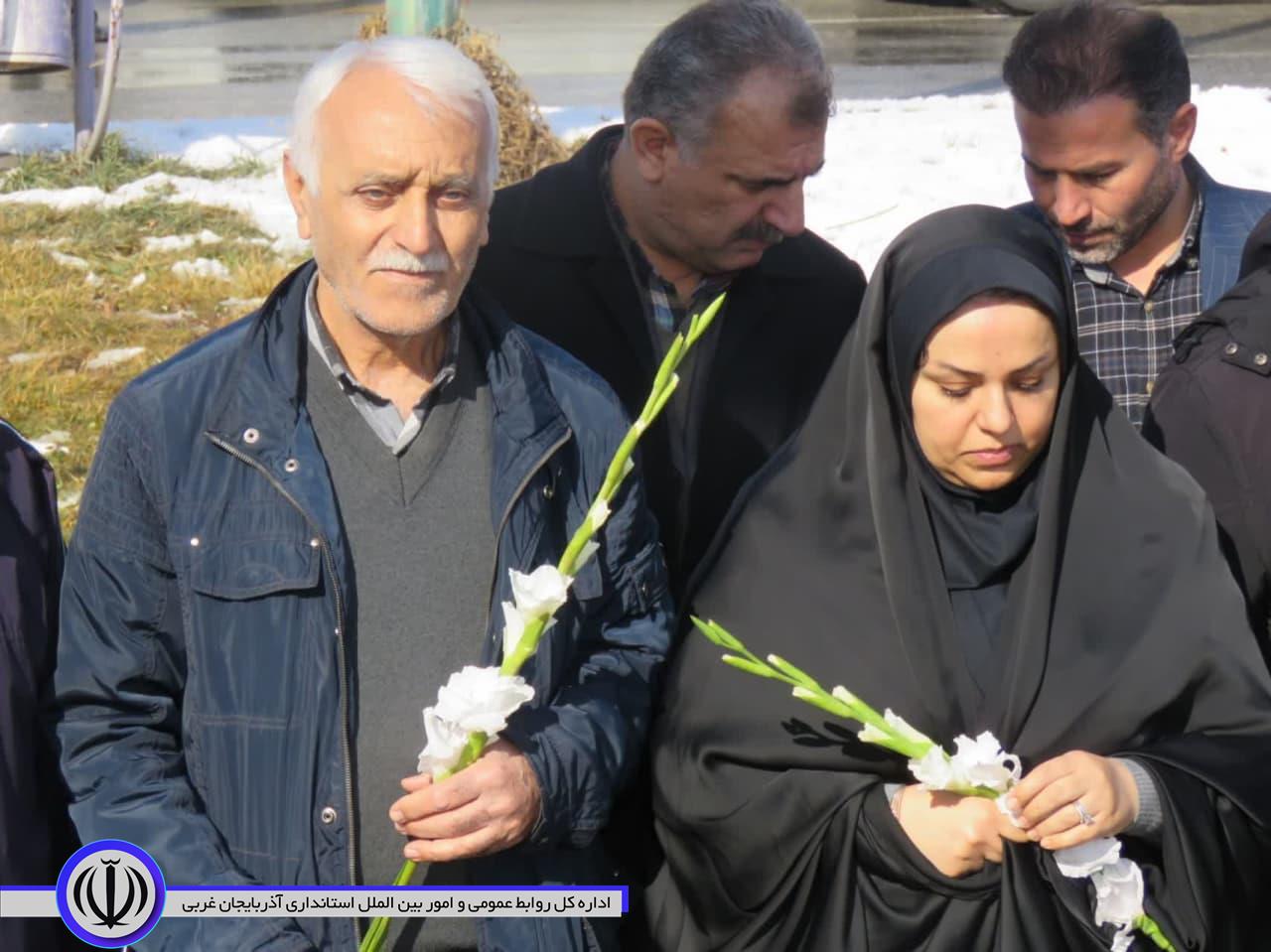 یادوخاطره نخستین شهید خلبان نیروی هوایی در مهاباد گرامی داشته شد