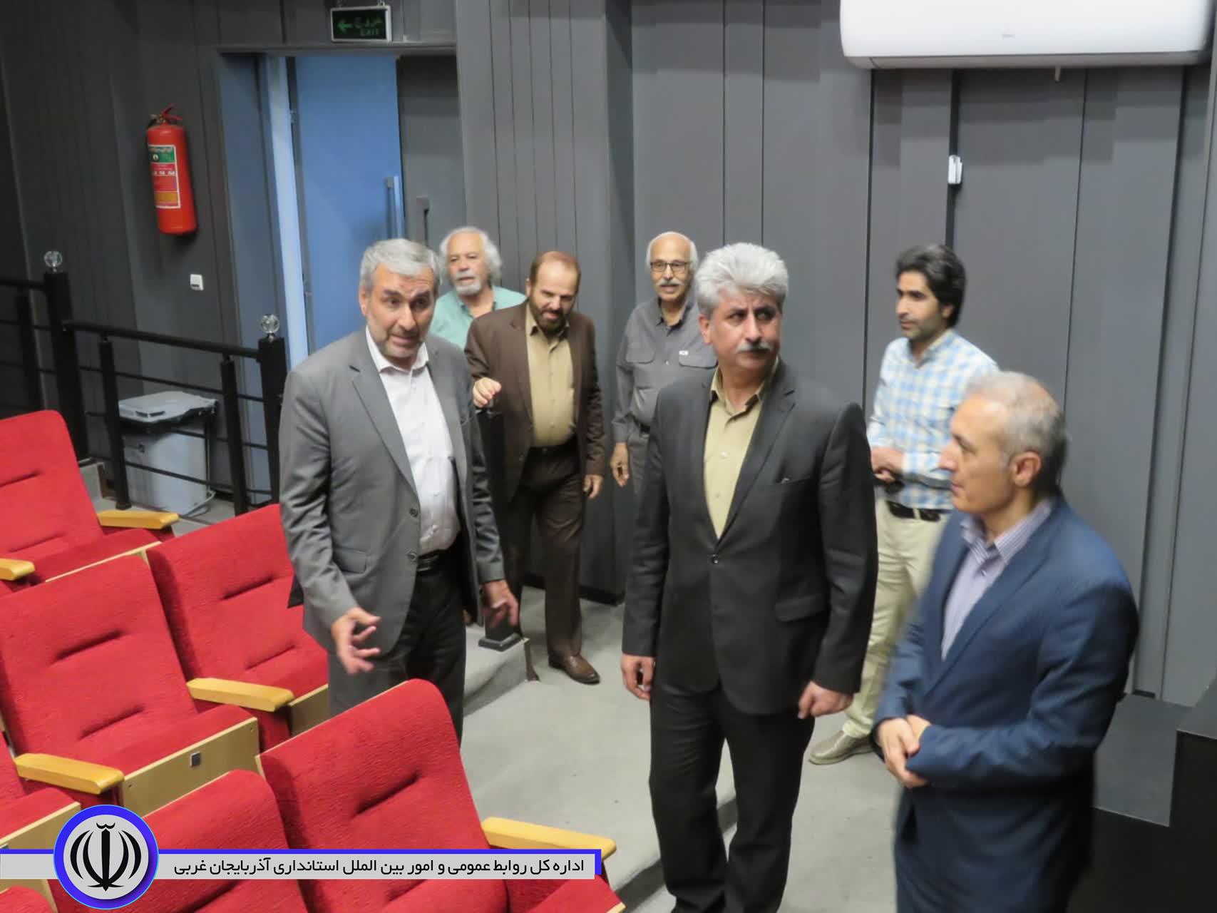 دیدار مدیر کل فرهنگ و ارشاد اسلامی استان آذربایجان غربی با فرماندار ویژه مهاباد