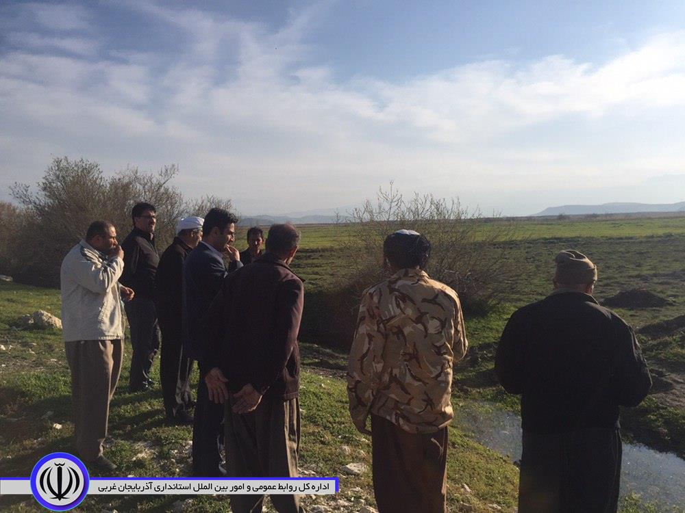 بازدید پاکزاد بخشدار مرکزی از روستای داشخانه