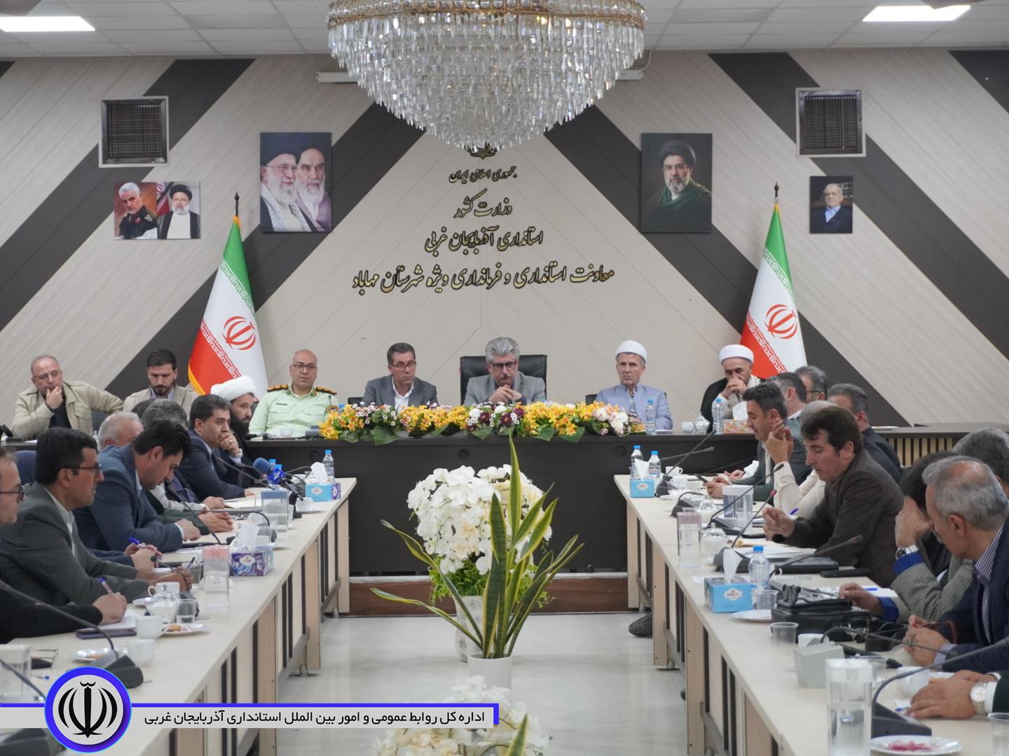دومین جلسه شورای اداری مهاباد تشکیل شد