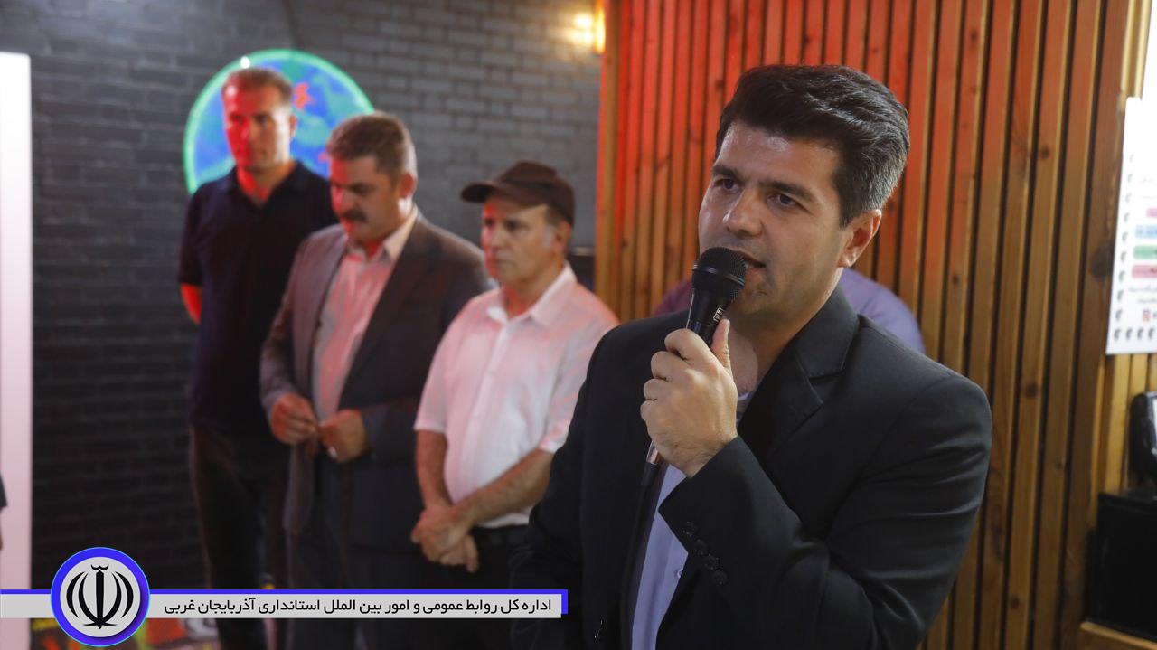 مرکز تفریحی، سرگرمی و چمن مصنوعی در مهاباد افتتاح شد