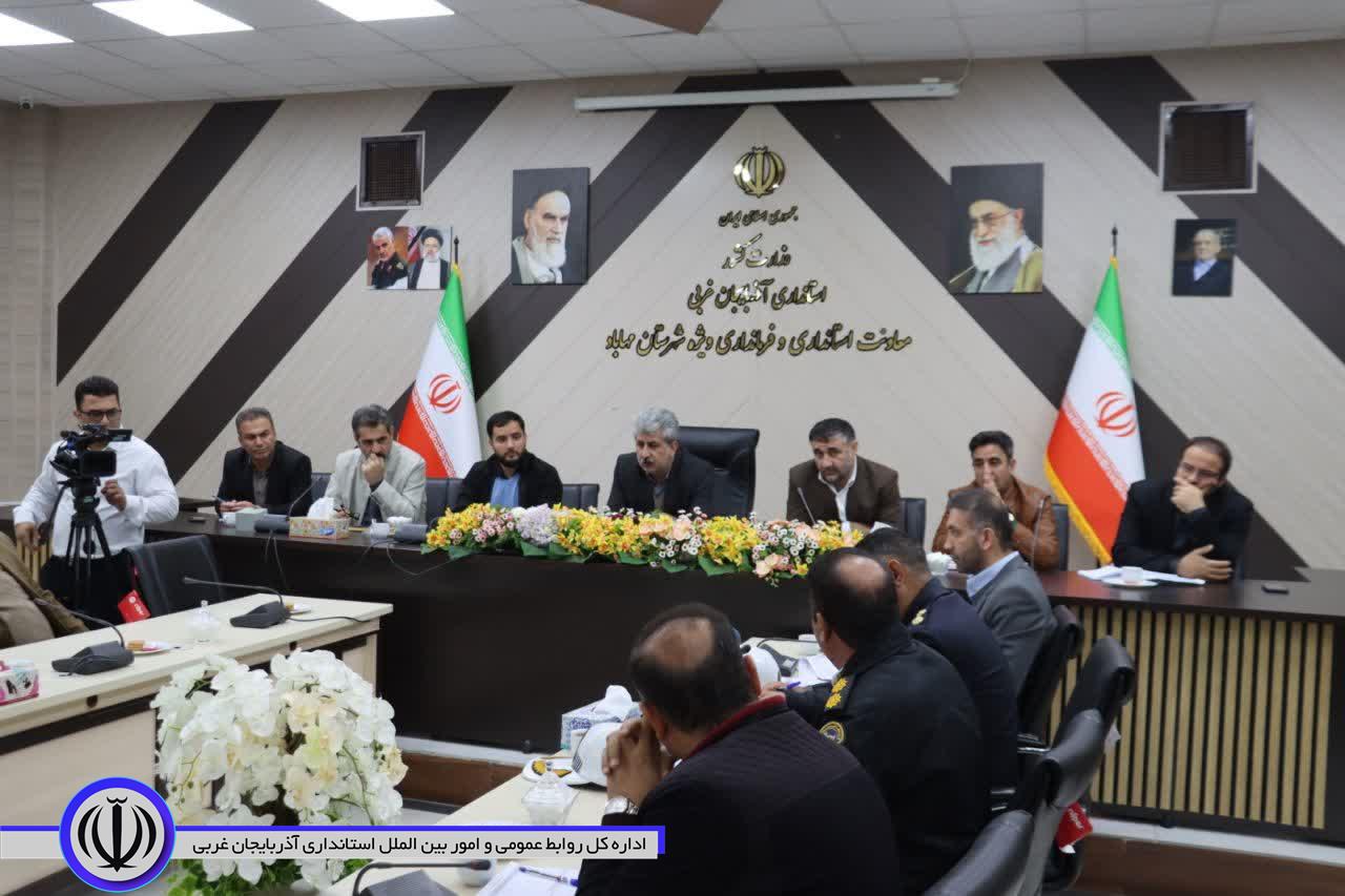 شورای ترافیک مهاباد تشکیل جلسه داد