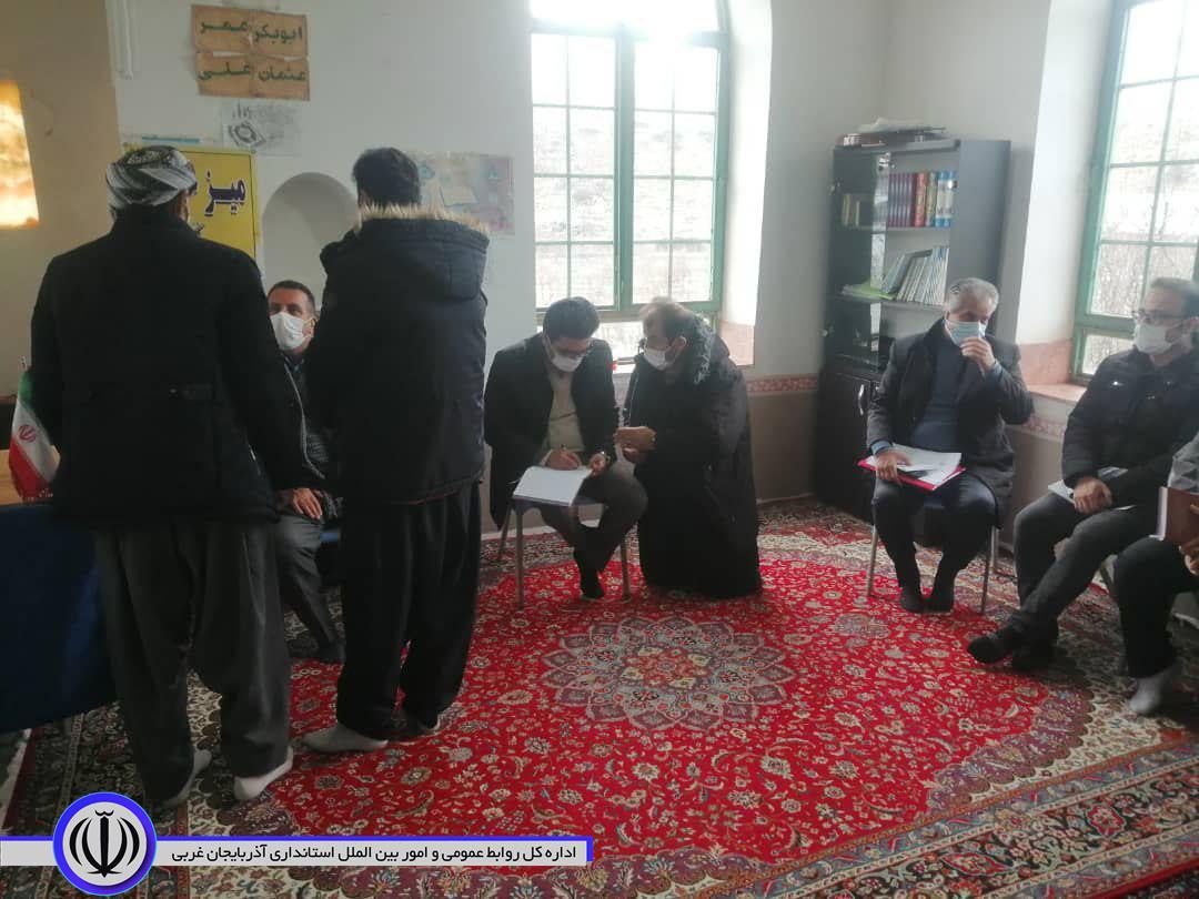 برگزاری میز خدمت در مناطق کم برخوردار (روستای باگردان سفلی) بخش خلیفان