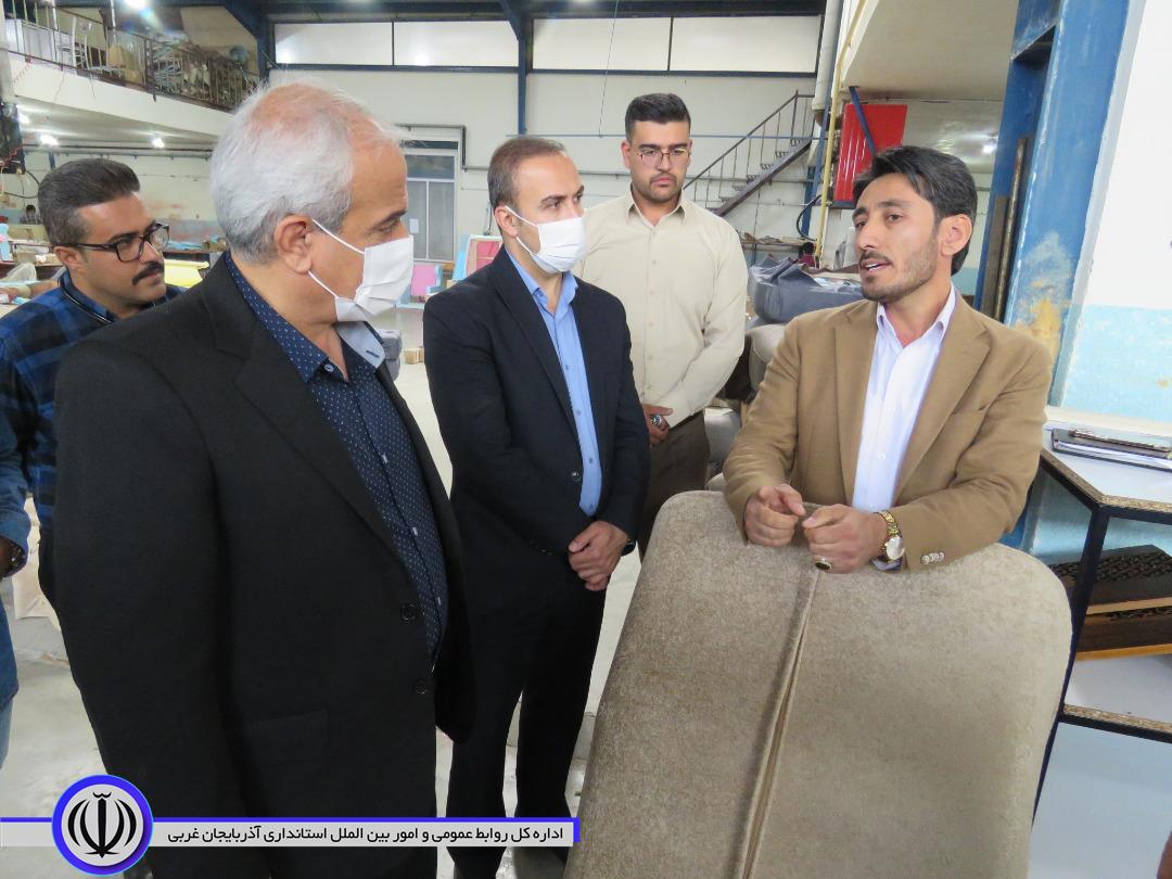 فرماندار: سرمایه در گردش، مهمترین مشکل واحدهای صنعتی مهاباد است