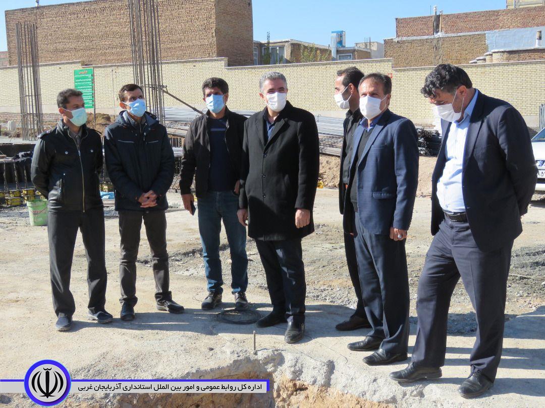 عملیات اجرایی احداث بیمارستان تامین اجتماعی مهاباد آغاز شد.