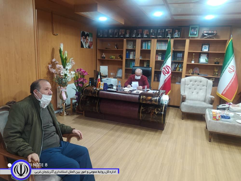 ملاقات عمومی فرماندار مهاباد با شهروندان برگزار شد