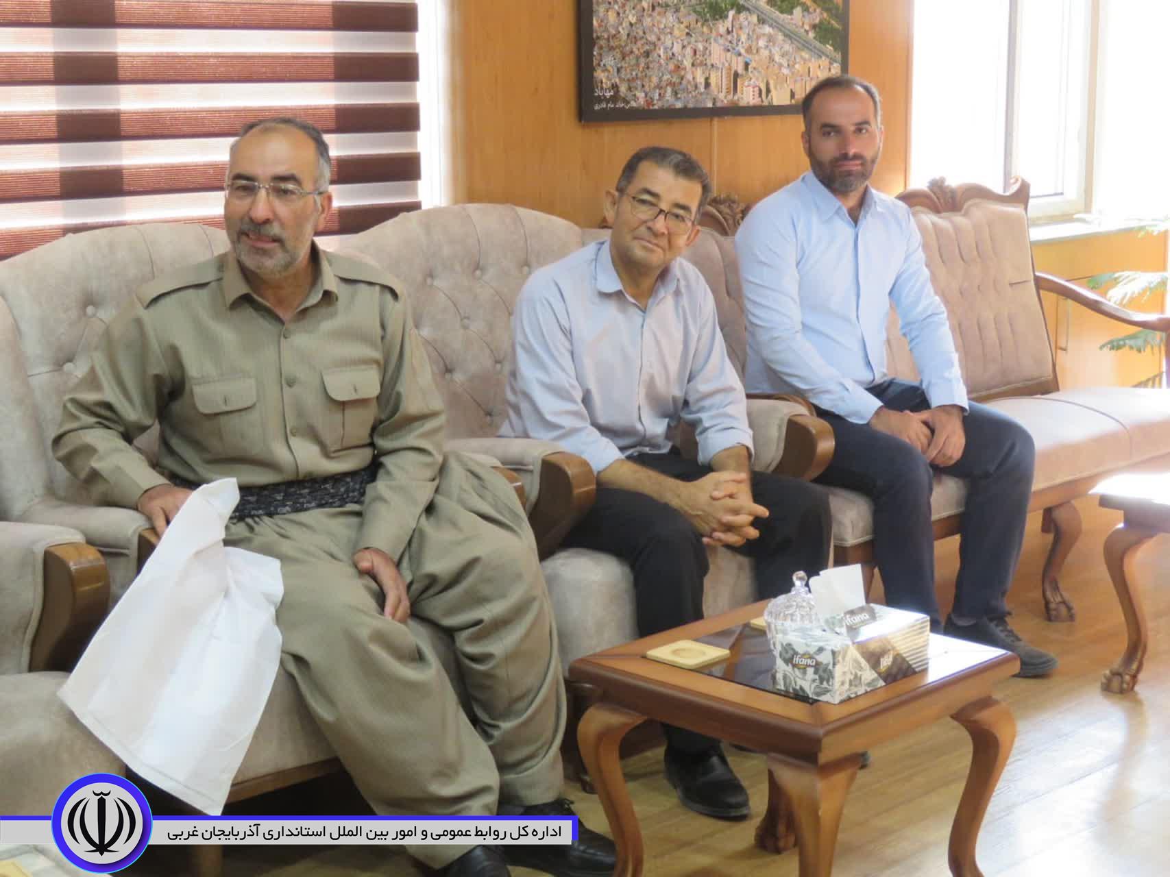 ملاقات عمومی فرماندار مهاباد با شهروندان