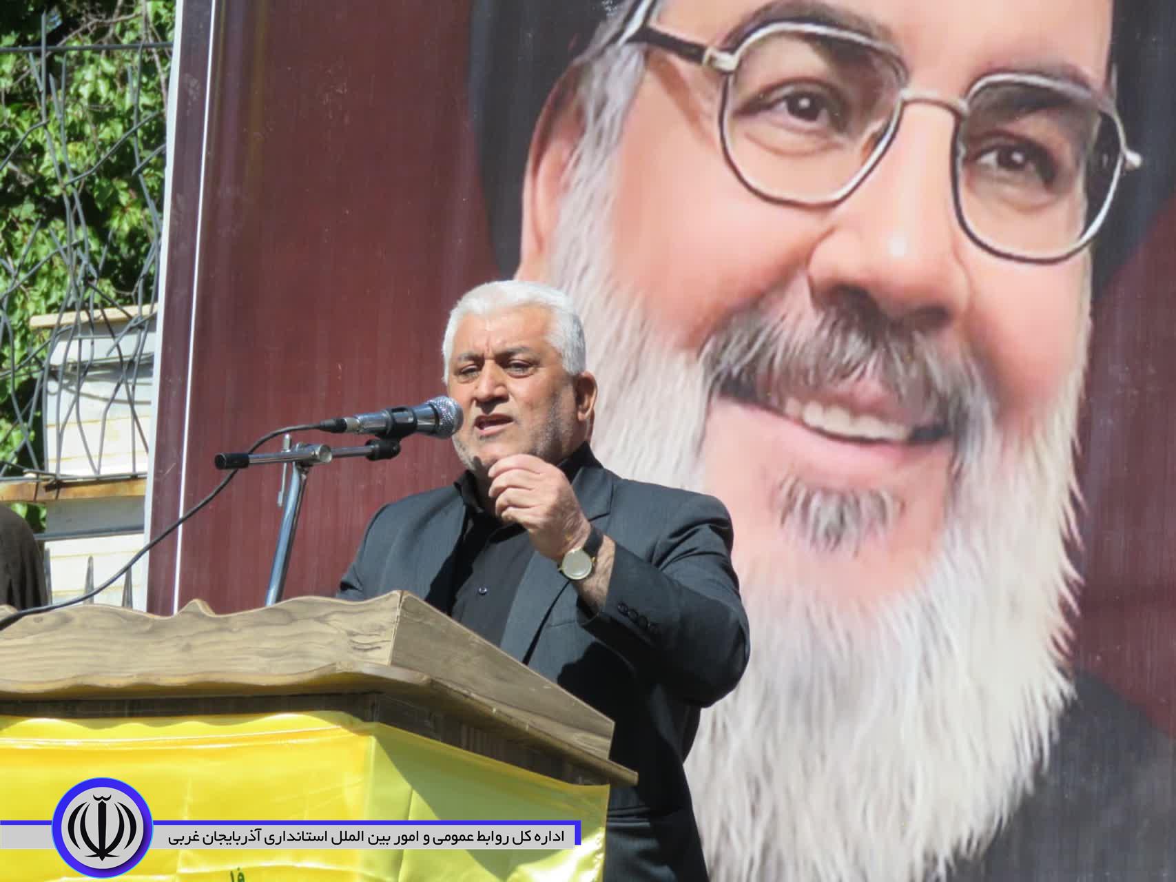 فرماندار ویژه مهاباد: محور مقاومت مقتدرتر از گذشته به مسیر خود ادامه می دهد