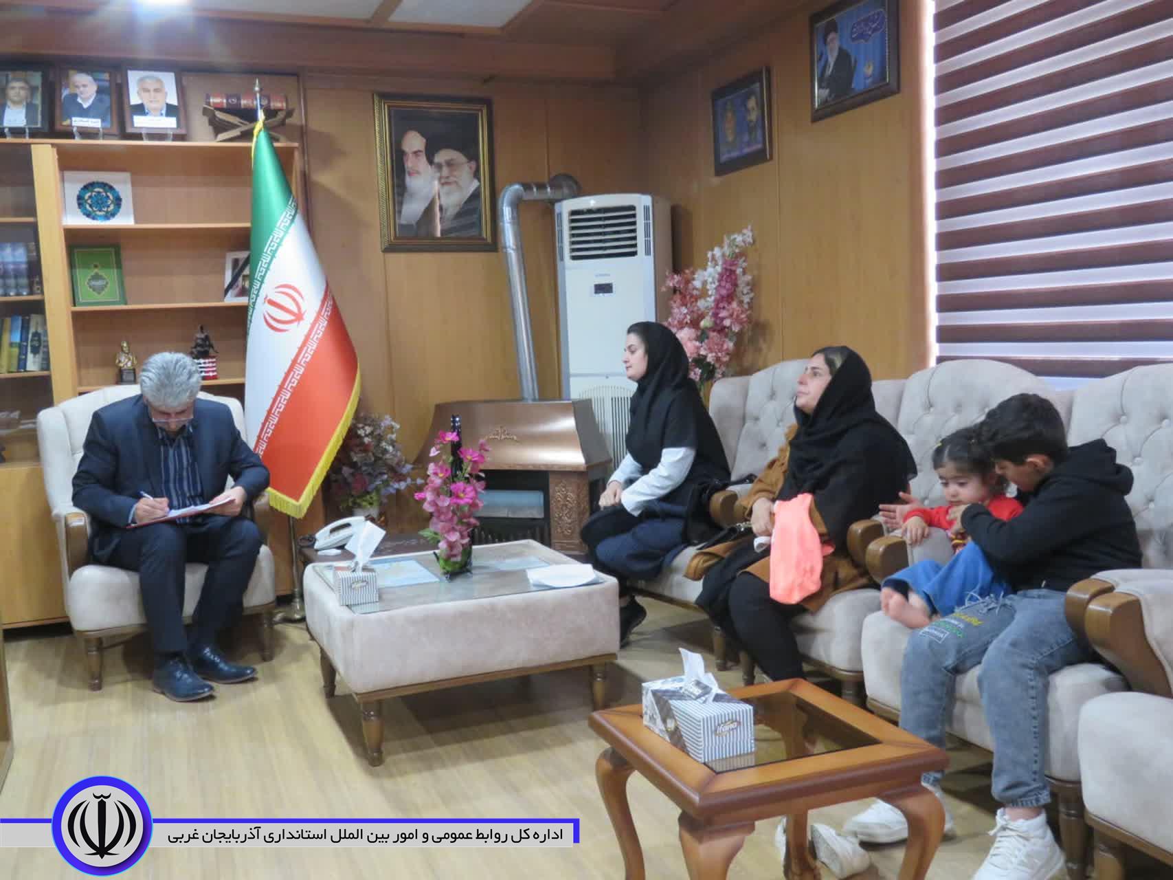 ملاقات مردمی فرماندار مهاباد برگزار شد