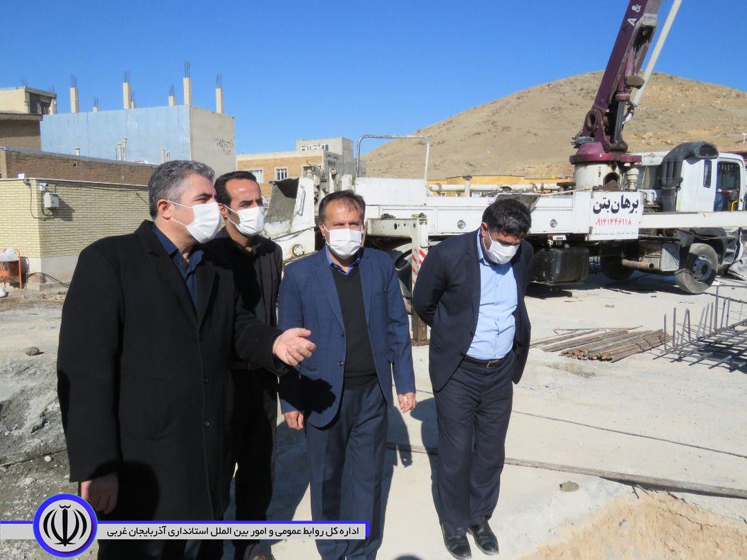 عملیات اجرایی احداث بیمارستان تامین اجتماعی مهاباد آغاز شد.