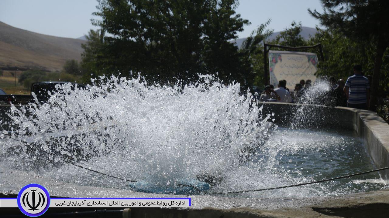 پروژه پرورش ماهی قزل آلا در مهاباد افتتاح شد