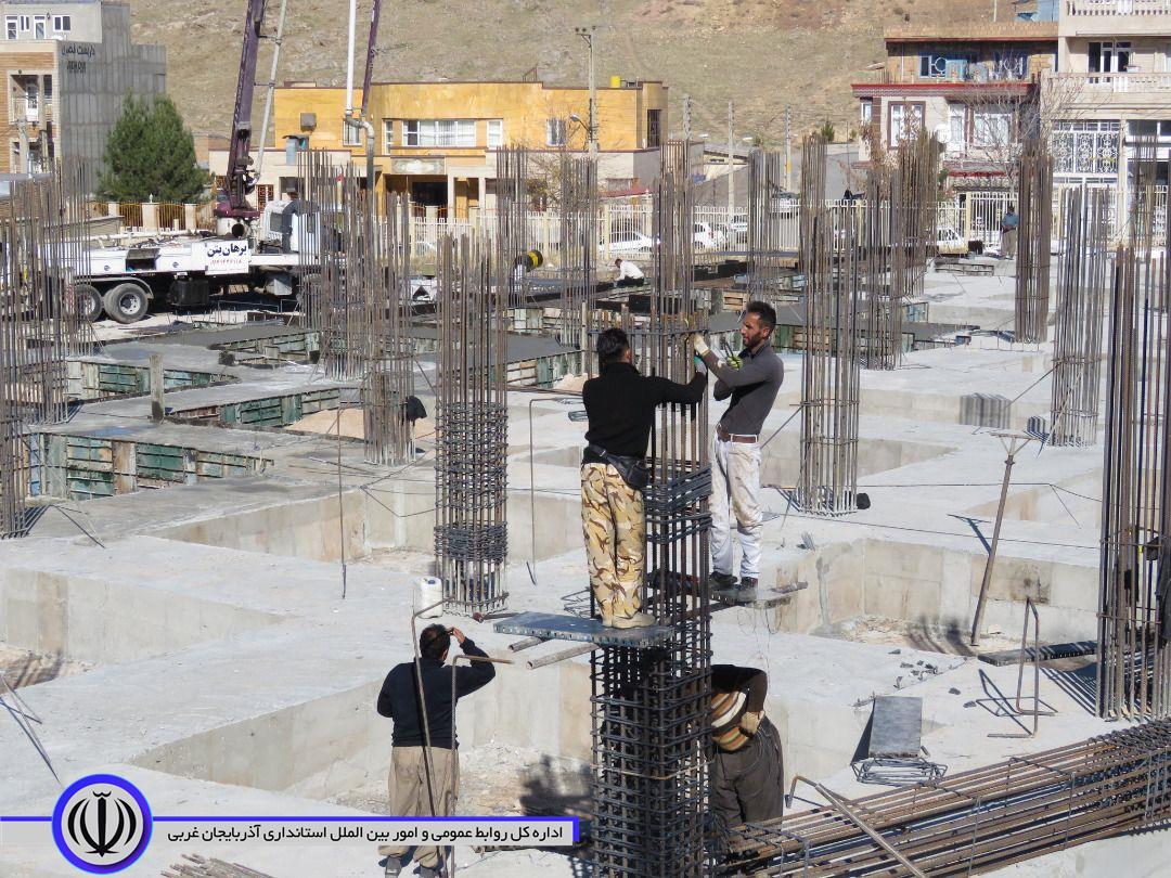 عملیات اجرایی احداث بیمارستان تامین اجتماعی مهاباد آغاز شد.